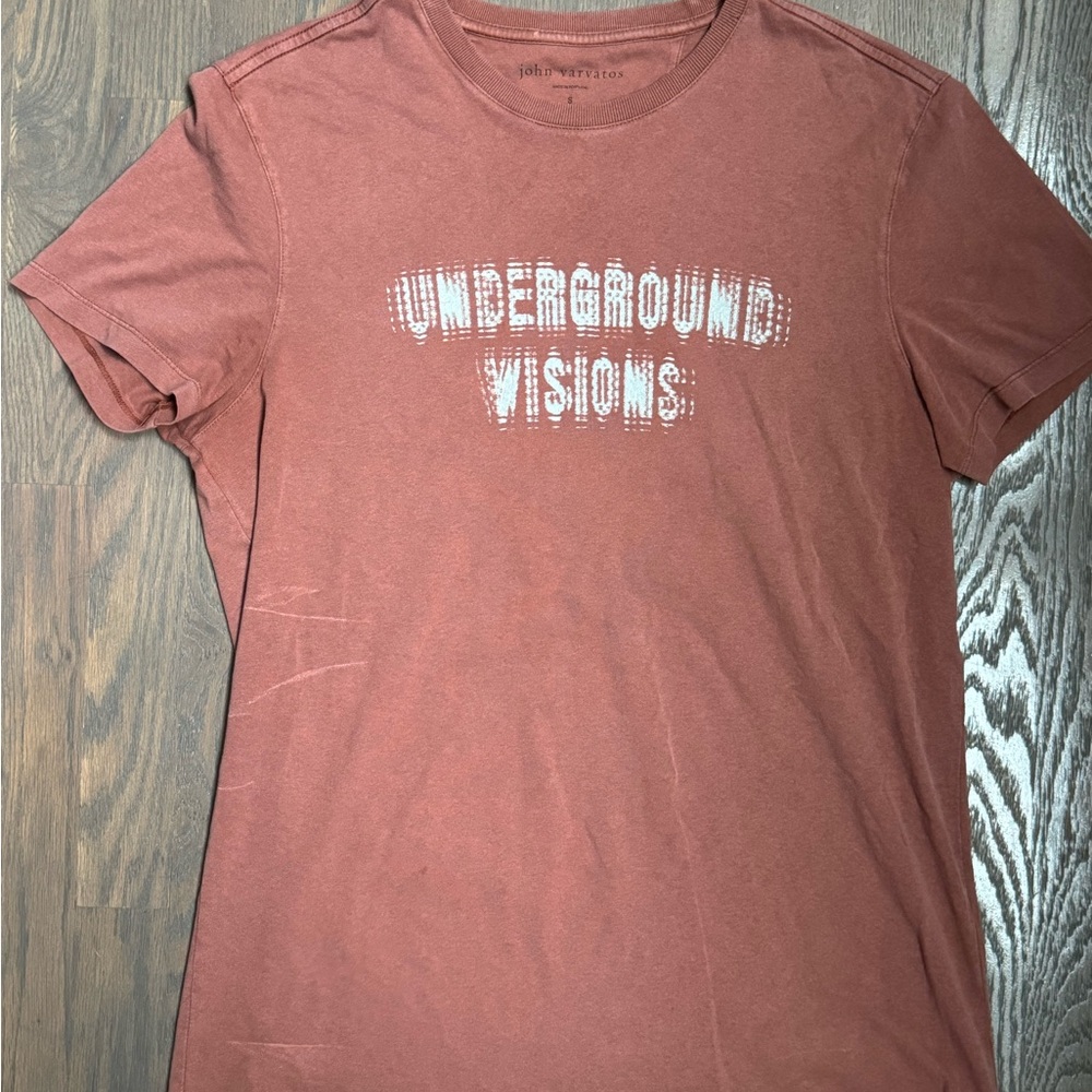 John Varvatos Rust Short Sleeve Tee